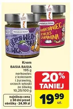 Carrefour Krem orzech włoski premium rosa oferta