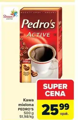 Carrefour Kawa mielona Pedro's Active oferta