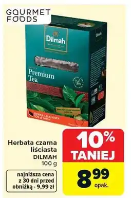 Carrefour Herbata czarna irGarden Dilmah oferta