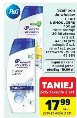 Carrefour Szampon do włosów Classic Clean oferta