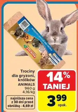 Carrefour Trociny dla gryzoni, królików oferta