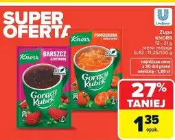 Carrefour Zupa pomidorowa z makaronem oferta