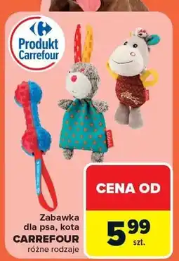 Carrefour Zabawka dla psa, kota różne rodzaje oferta