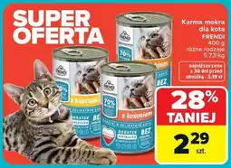 Carrefour Karma mokra dla kota różne rodzaje z łososiem oferta