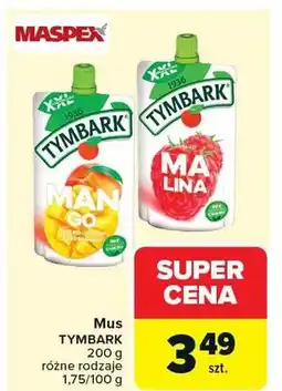 Carrefour Mus 200 g różne rodzaje oferta