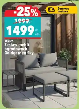 Biedronka Zestaw mebli ogrodowych Goldgarden Sky oferta