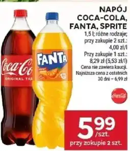 Stokrotka Napój coca-cola, fanta, sprite oferta