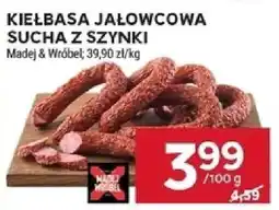 Stokrotka Kiełbasa jałowcowa sucha z szynki madej & wróbel oferta