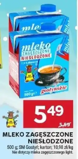 Stokrotka Mleko zagęszczone niesłodzone sm gostyń oferta