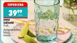Biedronka SMUKEE Szklanki 4 szt oferta