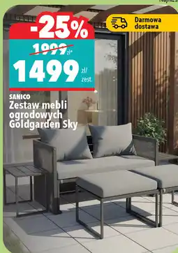 Biedronka Zestaw mebli ogrodowych Goldgarden Sky SANICO oferta