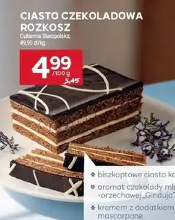 Stokrotka Ciasto czekoladowa rozkosz Cukiernia Staropolska oferta