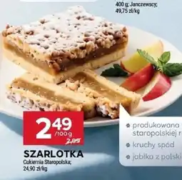 Stokrotka Szarlotka cukiernia staropolska oferta