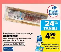 Carrefour Polędwica z dorsza czarnego Carrefour Targ Świeżości oferta