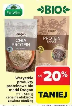 Carrefour Białko chia proteinowe Dragon Superfoods oferta