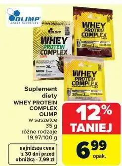 Carrefour Odżywka białkowa dubai style chocolate Olimp Sport Nutrition Whey Protein Complex 100% oferta