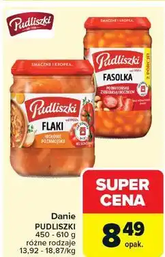 Carrefour Fasolka po bretońsku z kiełbasą i boczkiem Pudliszki oferta