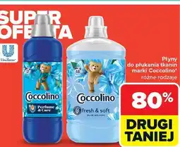 Carrefour Płyn do płukania blue splash Coccolino Fresh & Soft oferta