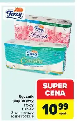 Carrefour Papier toaletowy Foxy Camilla oferta