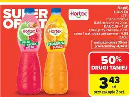 Carrefour Napój pomarańcza-mango Hortex oferta