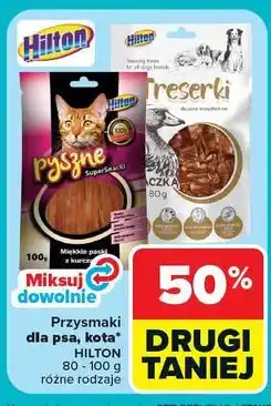 Carrefour Treserki dla psa z kaczką Hilton oferta