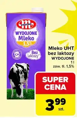 Carrefour Mleko bez laktozy 1.5% Mlekovita Wydojone oferta