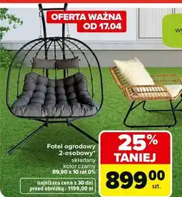 Carrefour Fotel wiszący 2 osobowy oferta