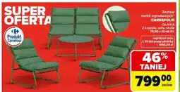 Carrefour Zestaw mebli ogrodowych olivka Carrefour oferta