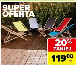 Carrefour Leżak bahama oferta