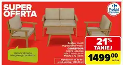 Carrefour Zestaw mebli coffe halong Carrefour oferta
