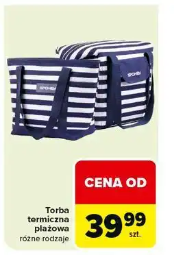 Carrefour Torba termiczna san remo Spokey oferta
