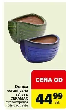 Carrefour Donica ceramiczna łódka oferta