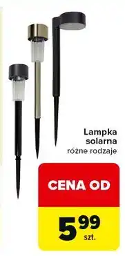 Carrefour Lampka solarna oferta