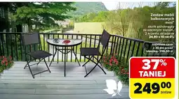 Carrefour Zestaw balkonowy mini oferta