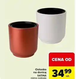 Carrefour Osłonka satina oferta