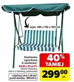 Carrefour Huśtawka 2-osobowa oferta