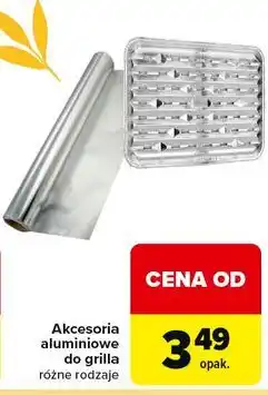 Carrefour Tacki aluminiowe do grilla oferta