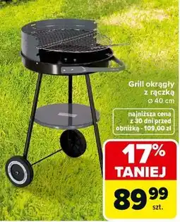 Carrefour Grill okrągły śr. 40 cm oferta
