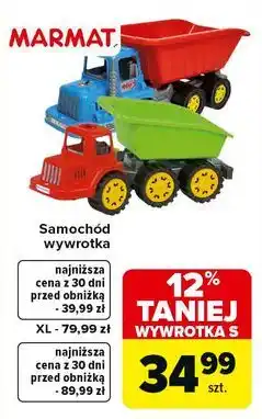 Carrefour Samochód wywrotka s Marmat oferta