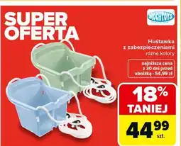Carrefour Huśtawka z zabezpieczeniem Mochtoys oferta