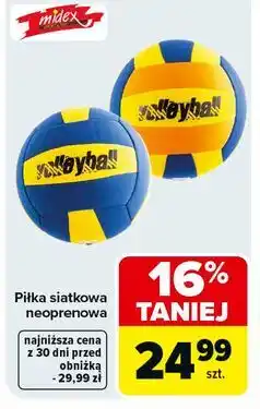 Carrefour Piłka do siatkówki Midex oferta