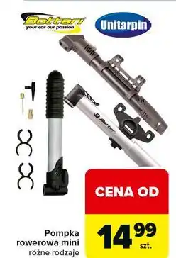 Carrefour Pompka rowerowa mini Unitarpin oferta