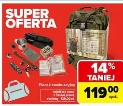 Carrefour Plecak ewakuacyjny z wyposażeniem Semi Line oferta