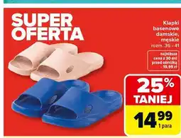 Carrefour Klapki basenowe męskie oferta