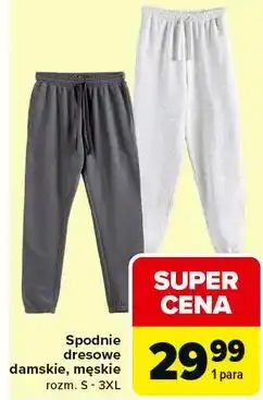 Carrefour Spodnie męskie dresowe s-3xl oferta