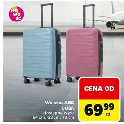 Carrefour Walizka abs cuba 73 cm oferta
