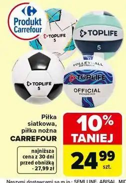 Carrefour Piłka do nożna Toplife oferta