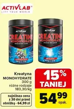 Carrefour Kreatyna winogrono Activlab oferta
