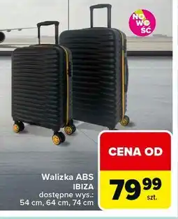 Carrefour Walizka abs ibiza 74 cm oferta