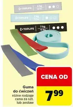 Carrefour Guma do ćwiczeń oferta